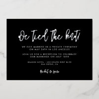 Feuille d'argent contemporaine Nous avons attaché 