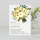 Invitation En Aluminium Foil Bloom | Bouquet Bridesmaitres Mariage de déje (Debout devant)