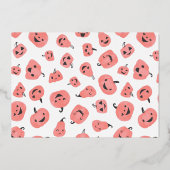 Invitation En Aluminium Foil Hey Boo Moderne Halloween Boho Anniversaire P (Verso)
