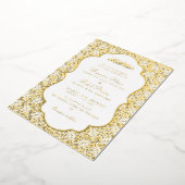 Invitation En Aluminium Geometric Arabesques Ornament Islamic Weddings (Rotation)