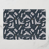 Invitation En Aluminium Globe de neige HOGWARTS™ | Joyeux Noël (Verso)