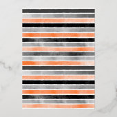 Invitation En Aluminium Gold Foil Spooktacular Halloween fête d'anniversai (Verso)