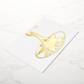 Invitation En Aluminium Golf - un jeu merveilleux (Rotation)