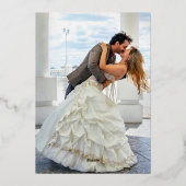 Invitation En Aluminium Good Times Super Red Valentine's Day (Verso)