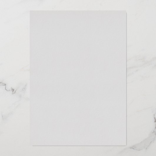 Invitation En Aluminium Gracity Modern Script Mariage Gris Argent (Verso)