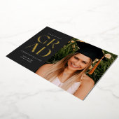 Invitation En Aluminium Graduation de l'épreuve de l'épreuve de l'épreuve  (Rotation)