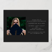 Invitation En Aluminium Graduation de l'épreuve de l'épreuve de l'épreuve  (Verso)