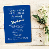 Invitation En Aluminium Graduation vintage du papillon