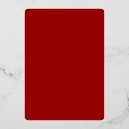 Invitation En Aluminium Grand Rectangle double bonheur Mariage chinois (Verso)