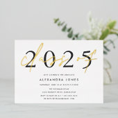 Invitation En Aluminium Grande année | Parti des diplômés 2023 (Debout devant)