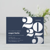 Invitation En Aluminium Grande année | Parti des diplômés 2023 (Debout devant)