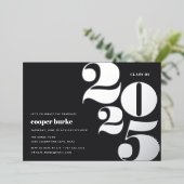 Invitation En Aluminium Grande année | Parti des diplômés 2023 (Debout devant)