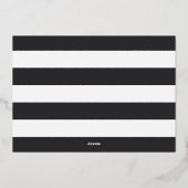 Invitation En Aluminium Grande année | Parti des diplômés 2023 (Verso)