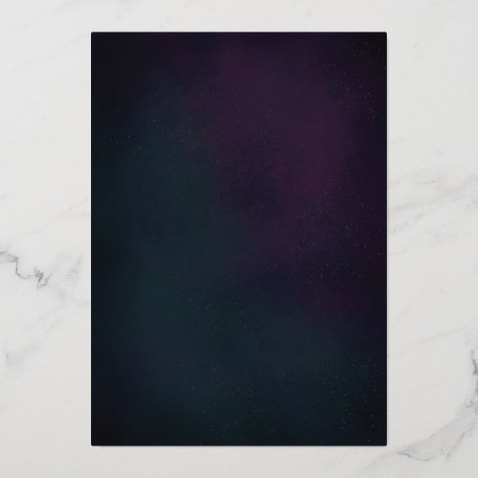 Invitation En Aluminium Gras rose moderne pivoine Mariage chic (Verso)