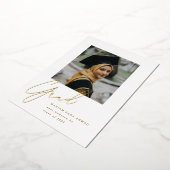Invitation En Aluminium Grille de grand script (Rotation)