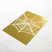 Invitation En Aluminium Halloween Spider Web (Rotation)