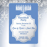 Invitation En Aluminium Hanoukka menorah<br><div class="desc">.Célébrez huit jours et huit nuits du Festival des lumières avec des cartes Hanoukka et des cadeaux. La fête des lumières est ici. Allumez la menorah, jouez avec le dreidel et festoyez sur les latkes et les sufganiyots. Célébrez l'esprit d'Hanoukka avec vos amis, votre famille et vos proches en leur...</div>