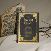 Invitation En Aluminium Histoire conte de fées bibliothèque livre douche n