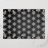 Invitation En Aluminium Hiver ONE derland 1er anniversaire Photo Real (Verso)