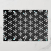 Invitation En Aluminium Hiver ONE derland 1er anniversaire Photo Real (Verso)