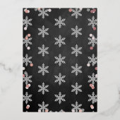 Invitation En Aluminium Hiver ONE derland 1er anniversaire Real (Verso)