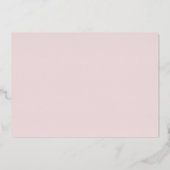 Invitation En Aluminium Holiday Party Elegant Red (Verso)