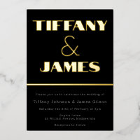 Hollywood Vintage Retro Style Mariage Gold