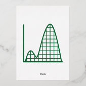 Invitation En Aluminium Il s'ajoute à l'invitation de la huile verte (Verso)