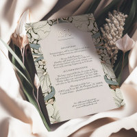Info & Détails Mariage Floral Vintage Victorien