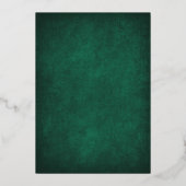 Invitation En Aluminium Irish Celtic St Patricks Wedding (Verso)