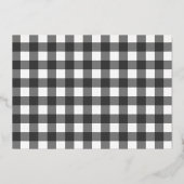 Invitation En Aluminium Je fais BBQ Engagement Party Gold (Verso)