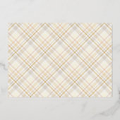 Invitation En Aluminium Joyeux et marié Mariage M & Mme Premier Noël (Verso)