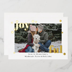 Invitation En Aluminium Joyeux Noël Élégant Simple Personnalisé