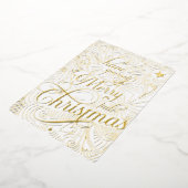 Invitation En Aluminium Joyeux petit Noël Illustré (Rotation)