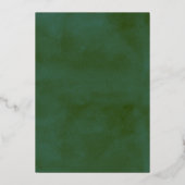 Invitation En Aluminium La collection Mariage d'ananas tropicale Real (Verso)