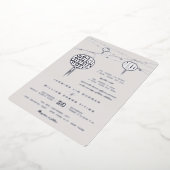 Invitation En Aluminium Lanternes simple double bonheur Mariage chinois (Rotation)