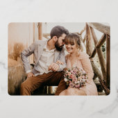 Invitation En Aluminium Lavande violette de la couronne (Verso)