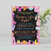 Invitation En Aluminium Le pyjama de débroussaillage de bois d'oeuvre (Debout devant)