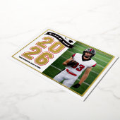 Invitation En Aluminium Letterman Graduation Announcement (Rotation)