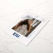 Invitation En Aluminium Lettre majuscule EIU (Rotation)