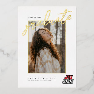 Invitation En Aluminium Licence de l'Université d'État de Jacksonville