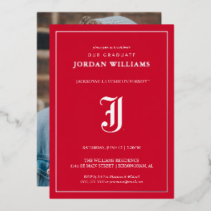 Invitation En Aluminium Licence de l'Université d'État de Jacksonville