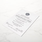Invitation En Aluminium Lieutenant-colonel Retraite militaire (Rotation)
