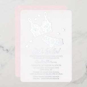 Invitation En Aluminium Lingerie Enterrement de Vie de Jeune Fille Cadeau