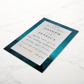 Invitation En Aluminium L'invitation de mariage à l'aquarelle : Passion de (Rotation)