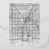 Invitation En Aluminium Localisateur d'amour Las Vegas | Mariage Enregistr (Verso)