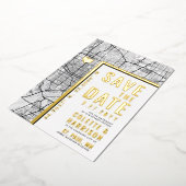 Invitation En Aluminium Localisateur d'amour St. Paul | Mariage Enregistre (Rotation)