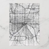 Invitation En Aluminium Localisateur d'amour St. Paul | Mariage Enregistre (Verso)