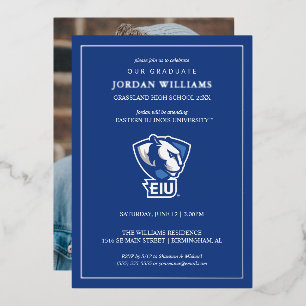 Invitation En Aluminium Logo des Panthers de l'Université Eastern Illinois