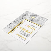 Invitation En Aluminium Louisville Love Locator | Ville Mariage à thème (Rotation)